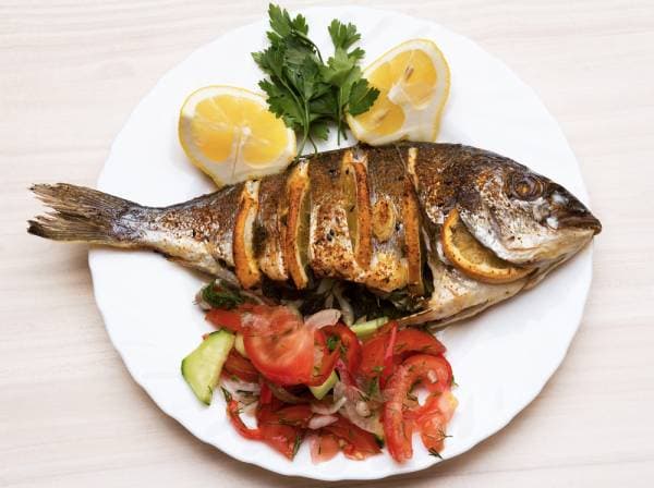 Grilled Sea Bream